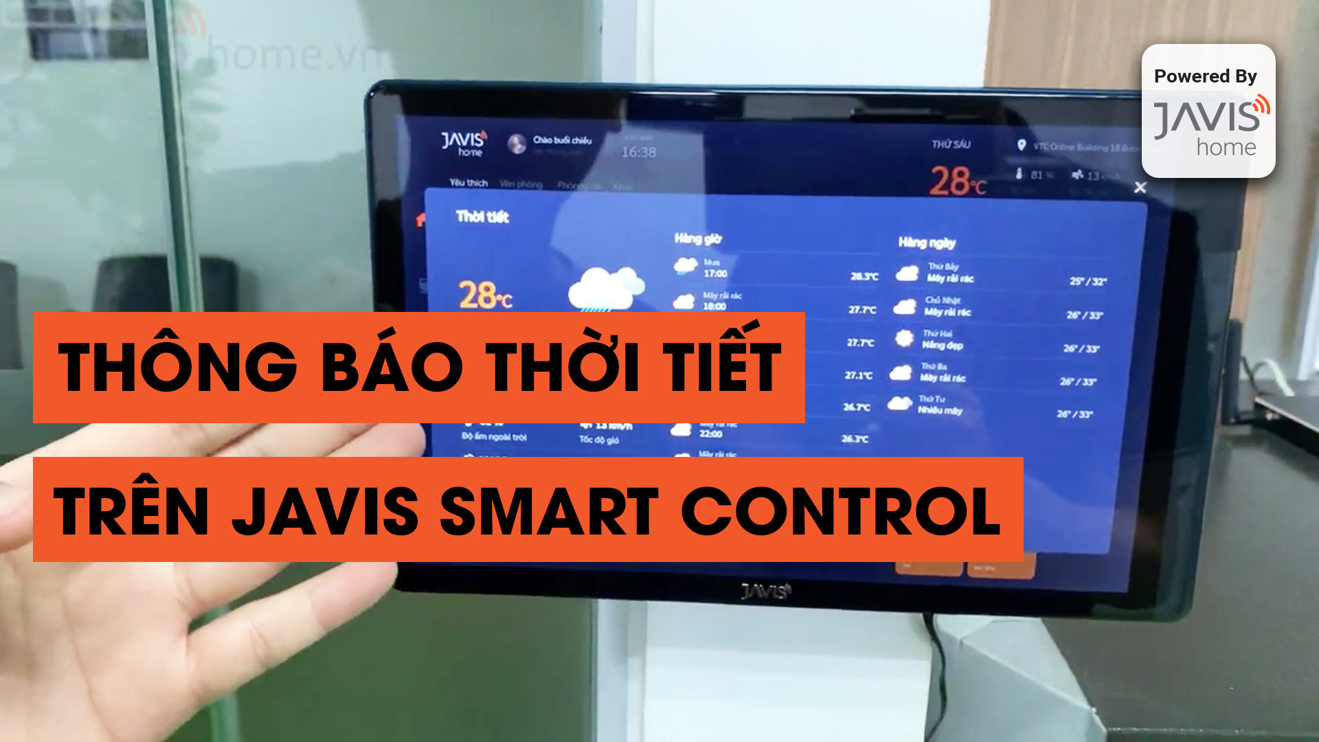 [TRẢI NGHIỆM] TÍNH NĂNG THEO DÕI THỜI TIẾT TẠI KHU VỰC BẠN Ở
