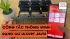 Công tắc cơ Luxury Javis dành cho biệt thự, chung cư cao cấp